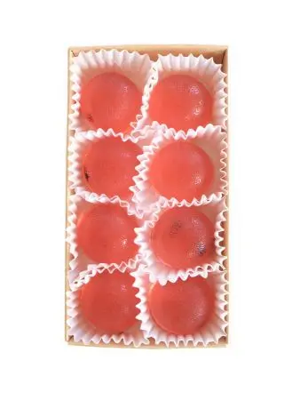 Мармелад цветочный Роза в крафтовой упаковке 100 г