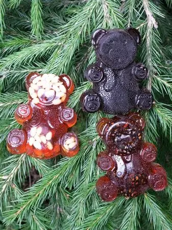 Мармелад сосновый МИШКА на пектине